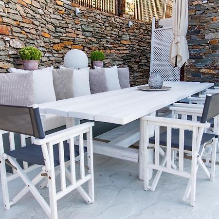 Luxurious Villa Lune With A Swimming Pool And A Fantastic Sea And Sunset View Ioulis Exterior photo