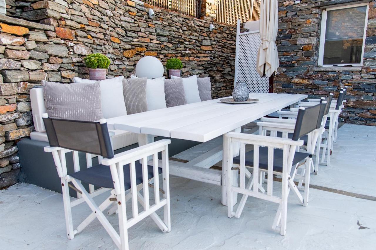 Luxurious Villa Lune With A Swimming Pool And A Fantastic Sea And Sunset View Ioulis Exterior photo